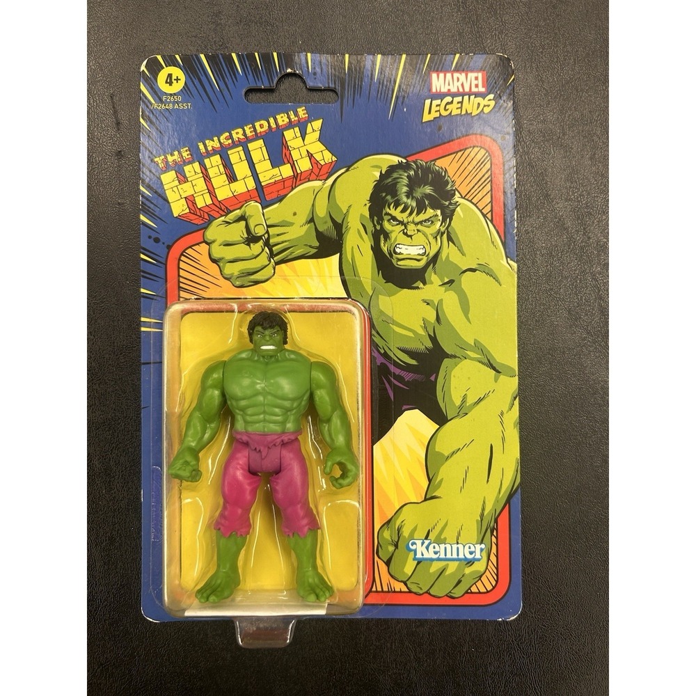 The Incredible Hulk green Figure Hasbro Kenner Marvel Legends MOC
